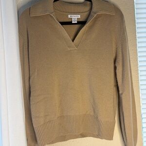 Athleta Alpine Collar Merino Wool Cashmere Women's Sweater
